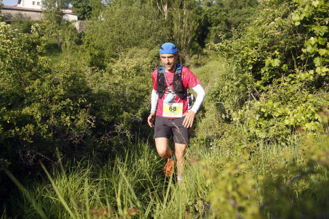 Participantes en la III AtarraBi Trail celebrada este domingo, 21 de mayo, con salida y llegada en Villava
