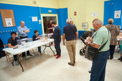 Jornada electoral navarra