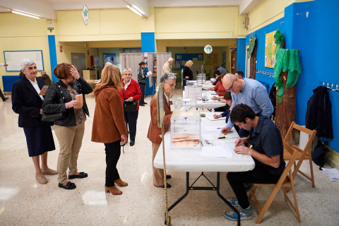 Jornada electoral navarra