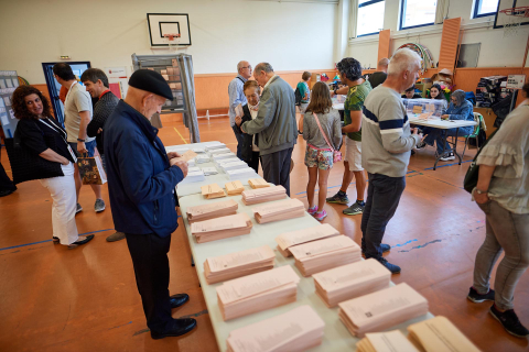 Jornada electoral navarra