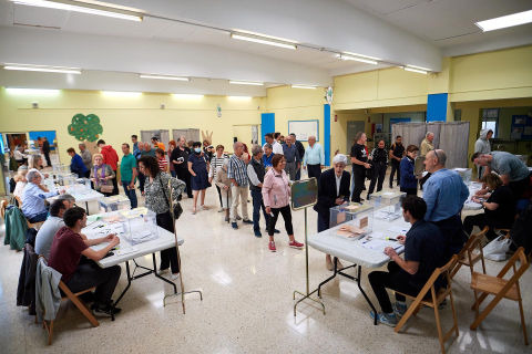 Jornada electoral navarra