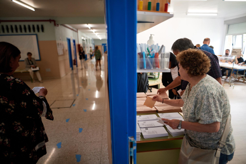 Jornada electoral navarra