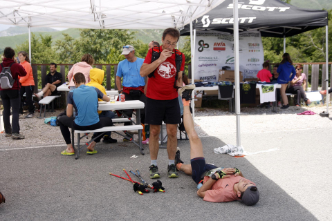 Participantes en la X Irati Trail este sábado, 3 de junio