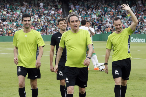 Imágenes del partido homenaje a Joaquín Sánchez