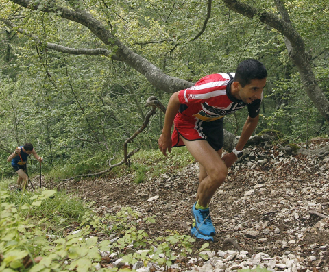 Participantes en la prueba Kilómetro Vertical Uharte-Beriain 2023