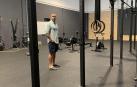 David Rico, en el interior del gimnasio R-Athlete, en el polígono de Mutilva Baja