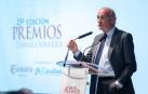 Esteban Morrás, en la entrega de los premios de la Cámara de Comercio Esteban Morrás, en la entrega de los premios de la Cámara de Comercio