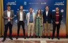 Asistentes a 'La Noche de las Empresas' organizada por BrandOK en el Hotel 3 Reyes de Pamplona