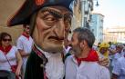 Fotos de la salida de la Comparsa de Gigantes y Cabezudos este 12 de julio.