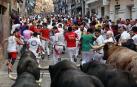 Fotos del séptimo encierro de San Fermín