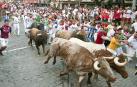 Fotos del octavo encierro de San Fermín