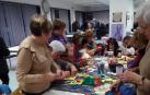 Asistentes a uno de los talleres intergeneracionales de COworkids.