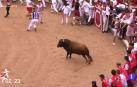 El último toro de la carrera ha protagonizado un momento de tensión a su entrada en la plaza de toros