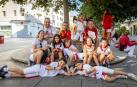 Después de ver el encierro y las vaquillas en la plaza de toros toca reponer fuerzas.