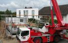 Construcción de una casa prefabricada