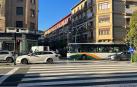 Lugar del atropello en la avenida de Conde Oliveto
