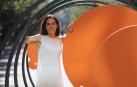 Paula Gordaliza, fotografiada en el campus de la UPNA.