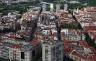 Vista aérea del II Ensanche de Pamplona