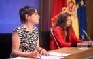 La consejera Begoña Alfaro, en su comparecencia este lunes