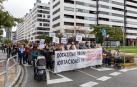 Imagen de una de las protestas convocadas por la asociación vecinal de Erripagaña