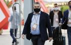 El Secretario de Organización del PSOE, Santos Cerdán, a su llegada a las instalaciones de Feria Valencia donde se celebra el 40 Congreso Federal