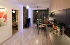 En las viviendas pequeñas, el salón y la cocina suelen compartir espacio