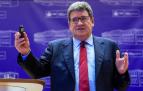 El ministro de Inclusión, Seguridad Social y Migraciones, José Luis Escrivá, explica en rueda de prensa el avance de la estadística experimental de afiliación a la Seguridad Social de noviembre
