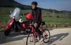 Miguel Induráin, cun un modelo Dogma de Pinarello.