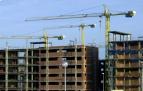 Viviendas en construcción, en una imagen de archivo. 	DN