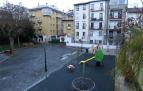 Plaza de Santa Ana en Pamplona.
