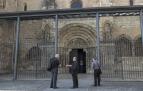 San Miguel asume el coste de la reparación de la talla de San Jorge de Estella