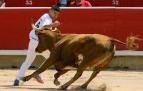 La plaza de toros de Pamplona acogió este domingo 9 de julio el tradicional festejo taurino.