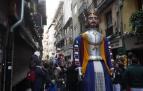 La festividad de San Saturnino ha arrancado con el desfile de Gigantes y Cabezudos