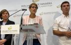 PSN, Geroa Bai y Podemos llegan a un acuerdo de Gobierno en Navarra con 13 consejerías