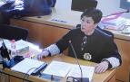 La fiscal del caso Osasuna, durante la presentación de su informe de conclusiones