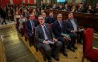 Los condenados, en el banquillo durante el juicio del Proces.