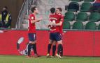 Galería de fotos del partido de LaLiga Santander entre Elche y Osasuna disputado en el Martínez Valero.