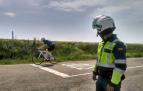 Trasladado al CHN un ciclista tras sufrir una caída en Cárcar