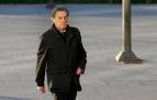 Archanco, a su llegada a la Audiencia de Navarra