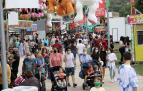 Todas las fotos de la apertura del recinto ferial en el parque de la Runa, en la Rochapea, este viernes