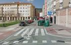 Calle Arturo Campión de Ansoáin, donde se produjo el suceso