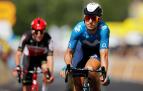 Imanol Erviti (Movistar) entra en segundo lugar en la meta de Nimes