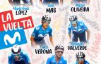 Equipo con el que correrá la Vuelta a España 2021 el equipo Movistar