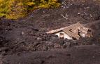 Destrozos volcán