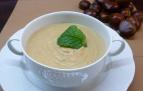 Crema otoñal de castañas