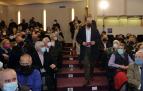 Adanero, en el acto de la presentación del libro de Cayetana Álvarez de Toledo en el Colegio de Médicos