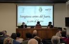 Público asistente este jueves a la charla sobre el fuero del historiador Fermín Miranda García