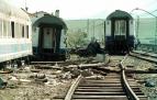 Fotos del accidente ferroviario del Uharte Arakil.