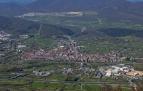 Panorámica del centro urbano de Alsasua