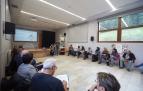 Sesión de la Asamblea del Pirineo este miércoles en Ochagavía.